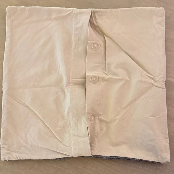 Pottery Barn Red Santa and Reindeer Holiday Pillow Cover - Picture 2 of 4